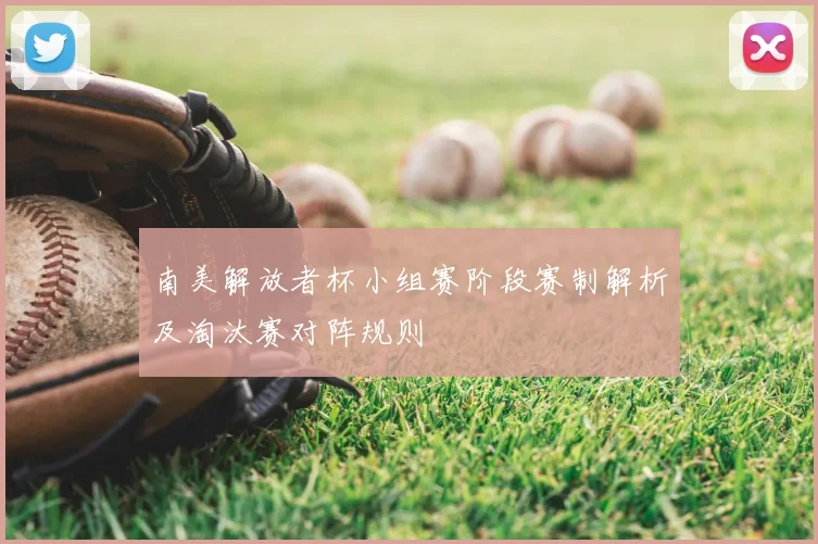 南美解放者杯小组赛阶段赛制解析及淘汰赛对阵规则